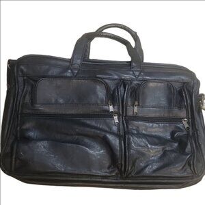 Black Leather Men's Bag